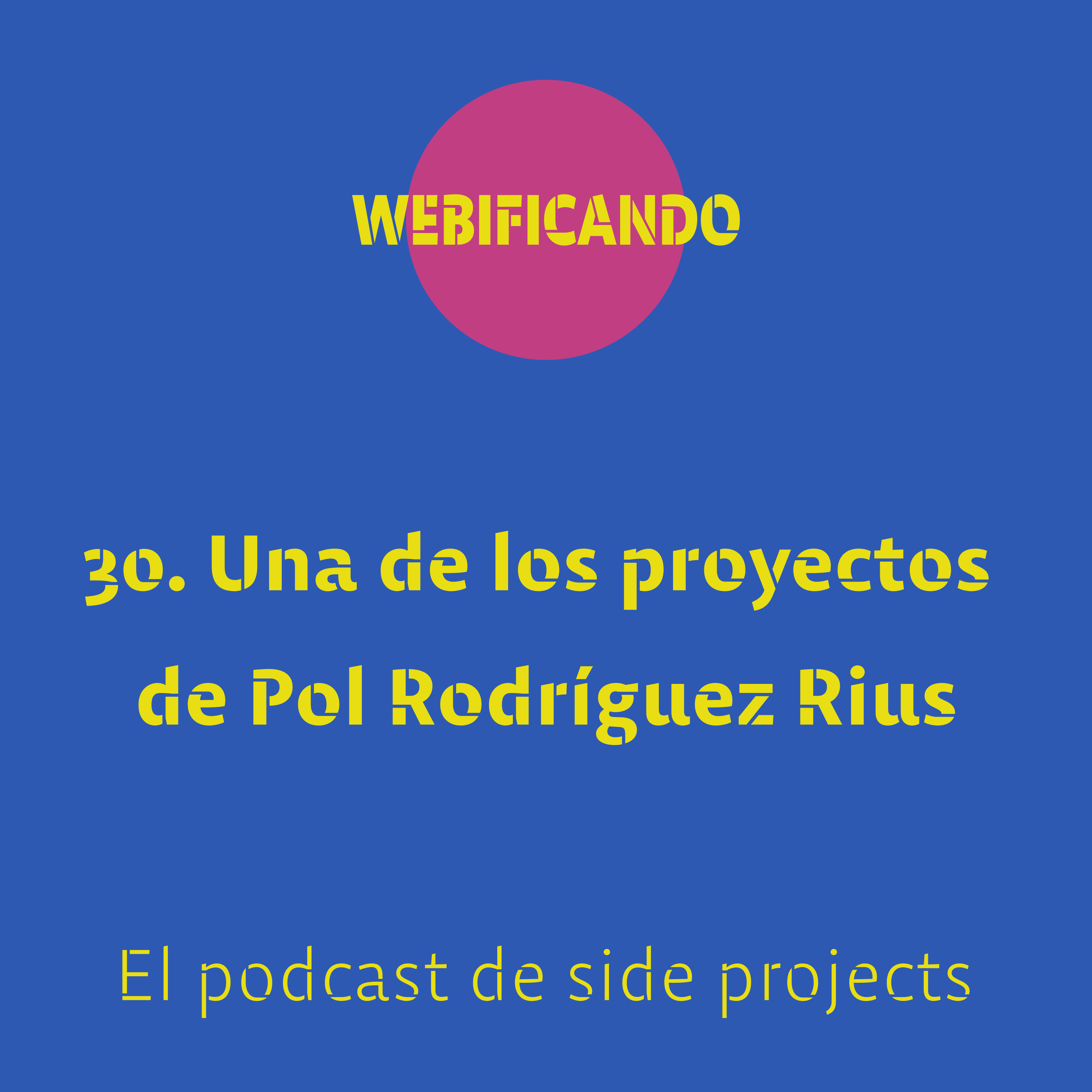 30. Una de los proyectos de Pol Rodríguez Rius
